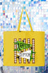 Personalized Touchdown Cheers Canvas Jumbo Tote *Enter Custom Text