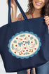 Goosey Little Love Canvas Jumbo Tote