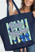 Wild Ones Boy Mama Goose Canvas Jumbo Tote