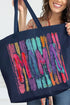 Mama Masterpiece Canvas Jumbo Tote