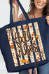 Cozy Coquette Fall Vibes Canvas Jumbo Tote