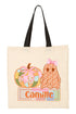 Personalized Sweetly Spooky Medium Canvas Tote *Enter Kid's Name
