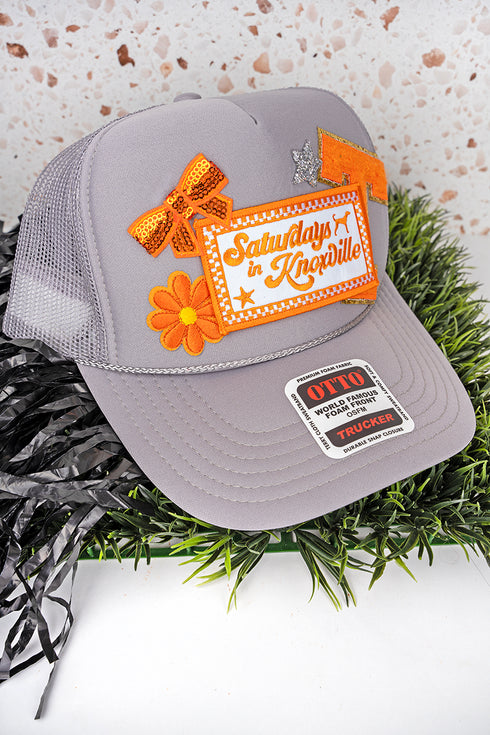Saturdays In Knoxville Otto Gray Trucker Hat
