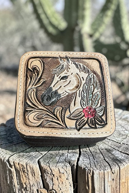 TIPI Meadow Mare Black Small Travel Jewelry Box