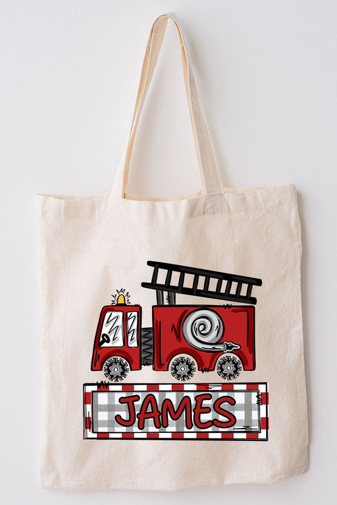 Personalized Rescue Ready Small Canvas Tote *Personalize Your Name
