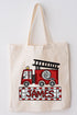 Personalized Rescue Ready Small Canvas Tote *Personalize Your Name