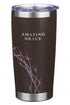 Amazing Grace Brown Stainless Steel Travel Mug
