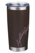 Amazing Grace Brown Stainless Steel Travel Mug