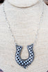 Gallop Glam Silvertone Necklace