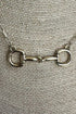 Bridle Line Goldtone Necklace