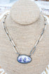 Prairie Meadow Silvertone Necklace