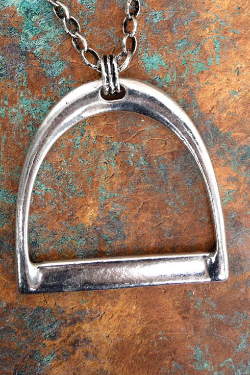 Equine Elite Silvertone Necklace