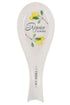Rejoice Always Lemon Ceramic Spoon Rest