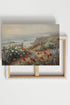 Meadow Above the Sea Stretched Canvas Print