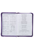 2025 Be Still and Know Purple LuxLeather Zippered Executive Planner