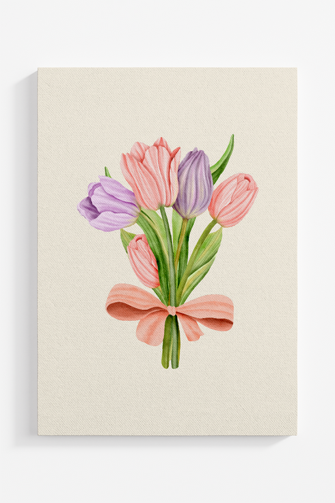 Spring Serenade Ready To Frame Canvas Print