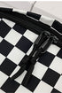 Black Check Me Out Backpack
