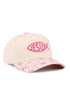 Embroidered Jesus Fish Floral Two-Tone Cap