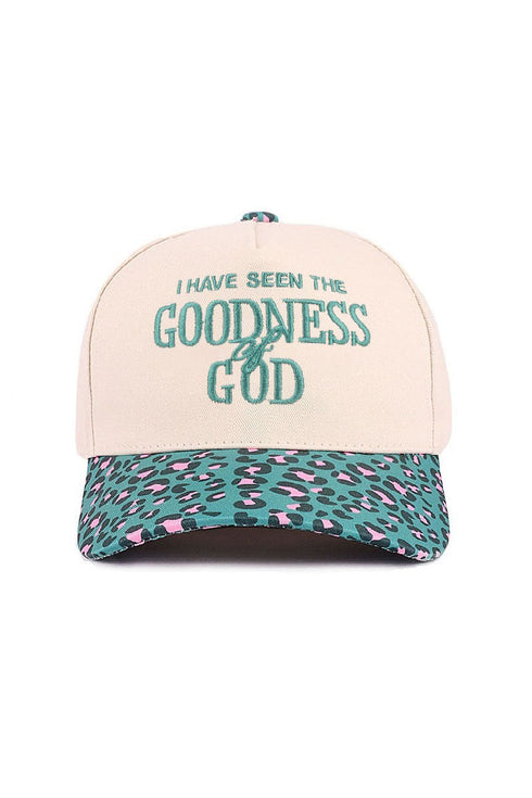 Embroidered I Have Seen The Goodness Of God Cougar Two-Tone Cap