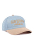 Embroidered God Is Good All The Time Denim Two-Tone Corduroy Cap