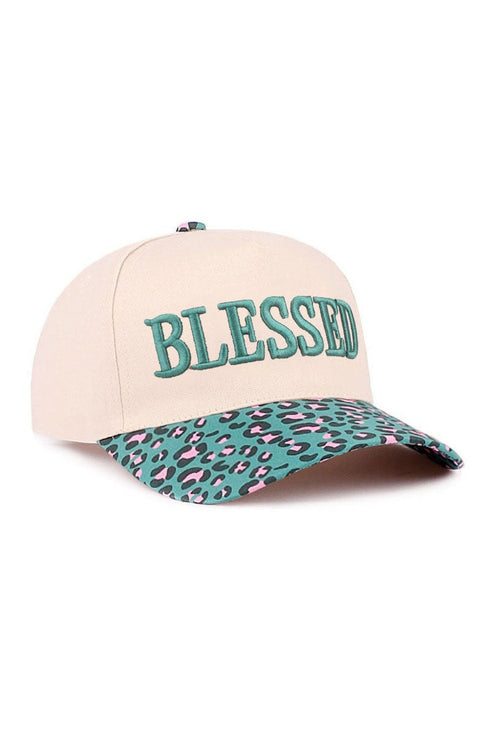 Embroidered Blessed Cougar Two-Tone Cap