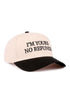 Embroidered I'm Yours No Refunds Black Two-Tone Cap