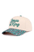 Embroidered Jesus Is King Cougar Two-Tone Cap