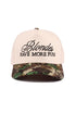 Embroidered Blondes Have More Fun Camo Two-Tone Cap