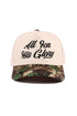 Embroidered All For His Glory Camo Two-Tone Cap