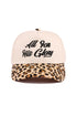 Embroidered All For His Glory Leopard Two-Tone Cap