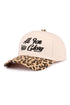 Embroidered All For His Glory Leopard Two-Tone Cap