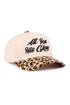 Embroidered All For His Glory Leopard Two-Tone Cap
