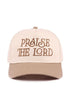 Embroidered Praise The Lord Ash Mocha Two-Tone Cap