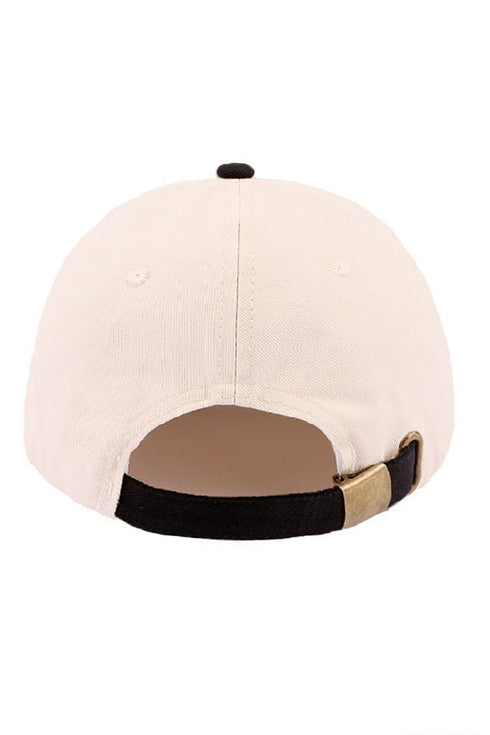 Embroidered Praise The Lord Black Two-Tone Cap