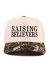 Embroidered Raising Believers Camo Two-Tone Cap