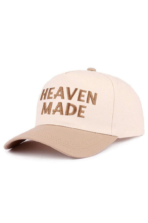 Embroidered Heaven Made Ash Mocha Two-Tone Cap