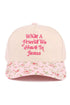 Embroidered What A Friend We Have In Jesus Floral Two-Tone Cap