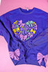 Side Bows Mardi Magic Bows Unisex NuBlend Crew Sweatshirt