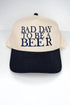 Bad Day To Be A Beer Embroidered Five Panel Twill Cap
