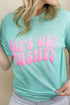 Let's Get Nashty Puff Vinyl Dri-Power 50/50 Tee