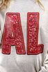 Faux Sequin AL Transfer Unisex NuBlend Crew Sweatshirt