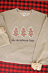 Embroidered Oh Christmas Tree Cakes Unisex NuBlend Crew Sweatshirt