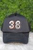 Baseball Seams Number Customize Foam Mesh Back Trucker Cap