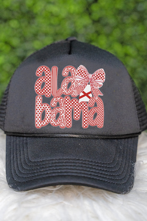 Alabama Ties Foam Mesh Back Trucker Cap