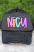Neon Glow NICU Foam Mesh Back Trucker Cap