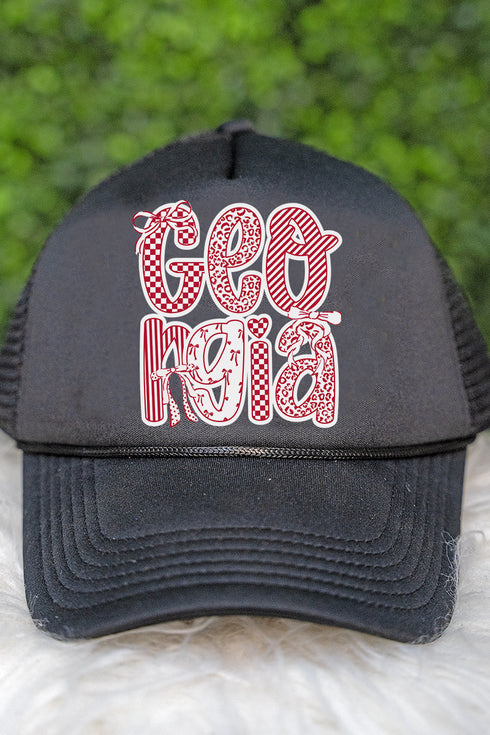 Tied In Georgia Foam Mesh Back Trucker Cap