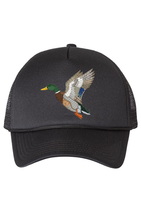 Mallard Flights Foam Mesh Back Trucker Cap