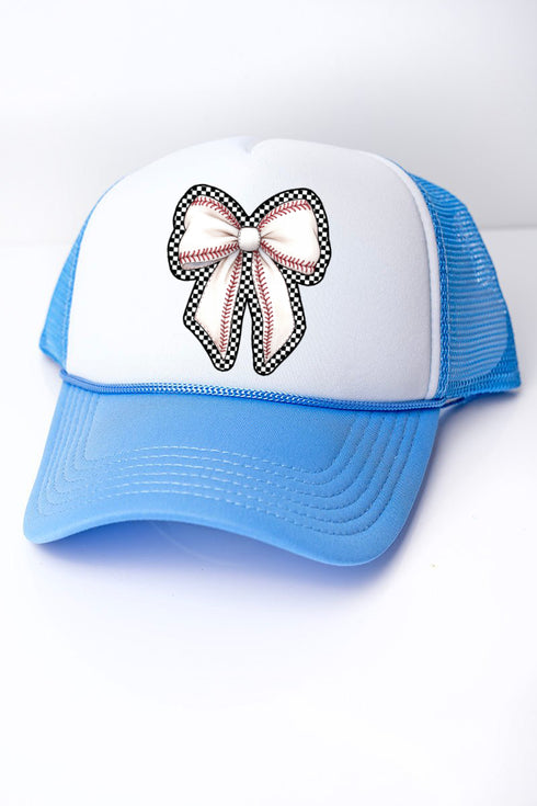Ribbons & Runs Foam Mesh Back Trucker Cap