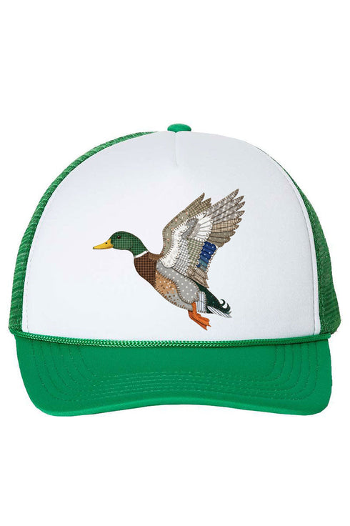 Mallard Flights Foam Mesh Back Trucker Cap