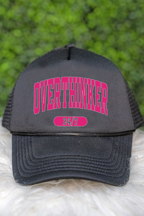 Overthinker 24/7 Foam Mesh Back Trucker Cap